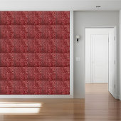 赤スタイリッシュピンクホワイトブラックフロアウォール壁画 タイル