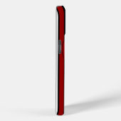 赤スタイリッシュ白黒のピアノ音符 Case-Mate iPhoneケース (裏面 / 右)