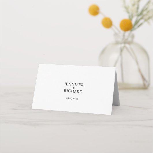 赤スタイリッシュ素朴さくらんぼ・ボハーミアン結婚ズ プレイスカード (裏面)