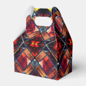 赤ステンドグラス フェイバーボックス (裏面サイド)