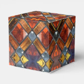 赤ステンドグラス フェイバーボックス (裏面サイド)