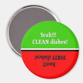 赤ストップ/緑食洗機磁石 マグネット (正面/裏面)