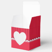 赤ストライプのヴィンテージ フェイバーボックス (オープン)