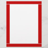 赤ストライプの縁ど頭 (正面)