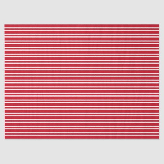 赤ストライプの 薄葉紙 (正面)