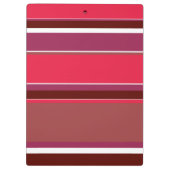 赤ストライプ色 クリップボード (裏面)