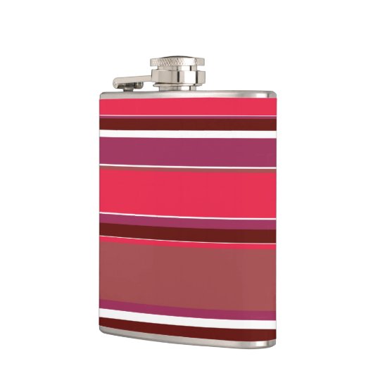 赤ストライプ色 フラスク (左)