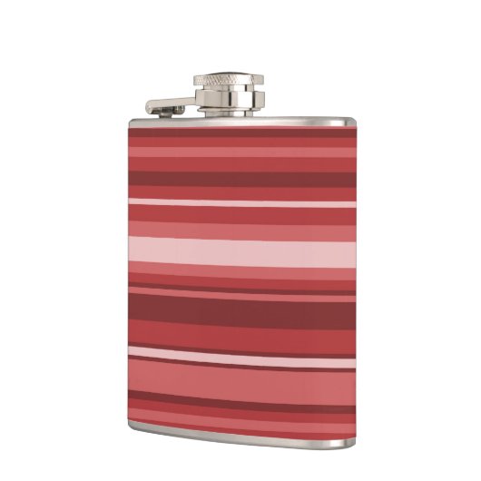 赤ストライプ色 フラスク (左)