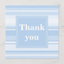 赤ストライプ青シンプルエレガント感謝してい君