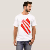 ~赤ストライプ~赤ストライプいカスタマイズIT Tシャツ (正面フル)