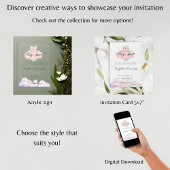 赤スペインのちゃんシャワーベアテーマクラウドギフトレジストリ 招待状