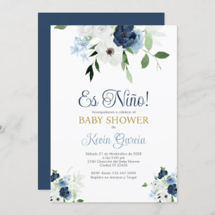 赤スペインのちゃんシャワー 招待状