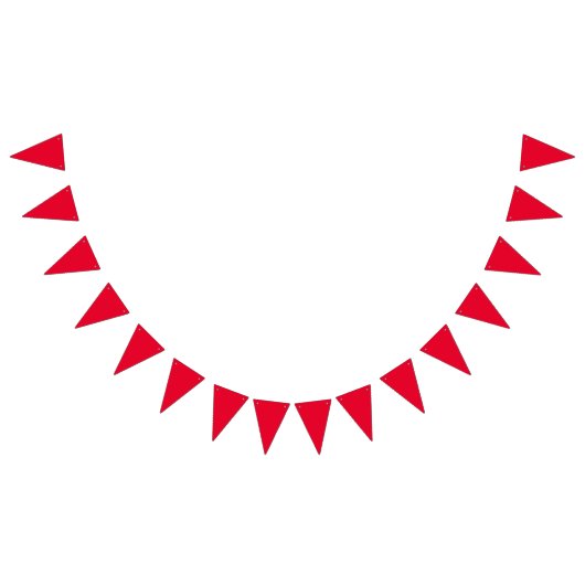 赤スペインの色 バンティングフラッグ (全)