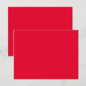 赤スペインの色 ポストカード (正面/裏面)