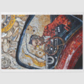 赤スポーツカーA5RデコページのSteampunkドライバー 薄葉紙 (正面)