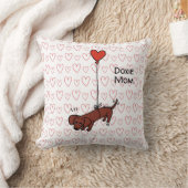 赤スムーズダックスシャントハートバルーン クッション (ブランケット)