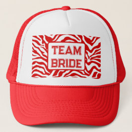 赤ゼブラ印刷 キャップ