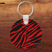 赤ゼブラ キーホルダー (正面)