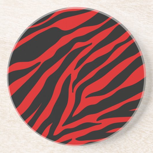 赤ゼブラ コースター (正面)