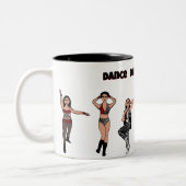 赤ゼブラ#2マグカップ ツートーンマグカップ (左)