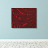 赤タコ触手キャンバス印刷 キャンバスプリント (インサイチュ (ウッドフロア))