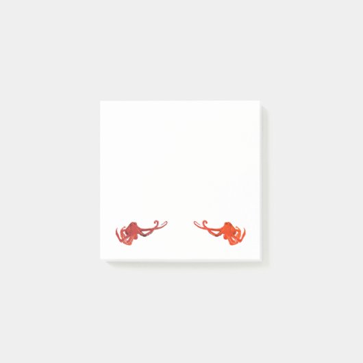 赤タコ ポストイット (正面)