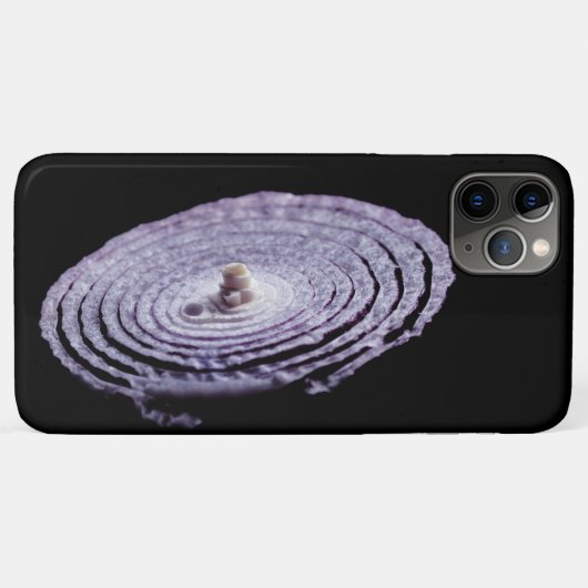 赤タマネギポートレート Case-Mate iPhoneケース (裏面(横))