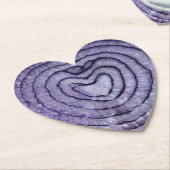 赤タマネギ ペーパーコースター (アングル)