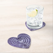 赤タマネギ ペーパーコースター (インサイチュ)