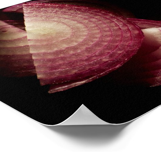 赤タマネギ ポスター (角)