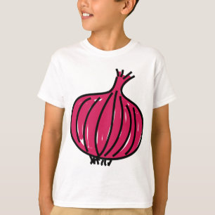 赤タマネギ Tシャツ