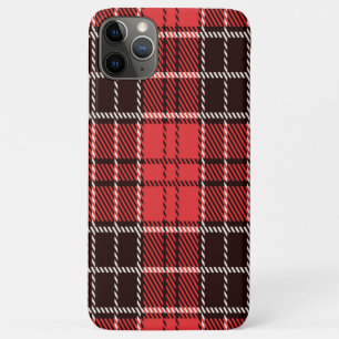 赤タータンチェック iPhone 11 PRO MAXケース