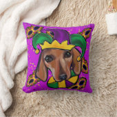 赤ダシュント クッション (ブランケット)