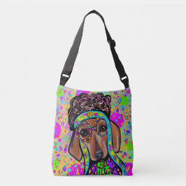 赤ダシュント クロスボディバッグ