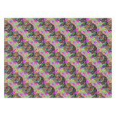 赤ダシュント テーブルクロス (正面(横))