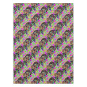 赤ダシュント テーブルクロス (正面)