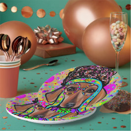 赤ダシュント ペーパープレート