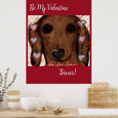 赤ダシュント ポスター (キッチン)