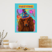 赤ダシュント ポスター (キッチン)