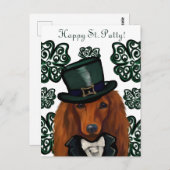 赤ダシュント ポストカード (正面/裏面)