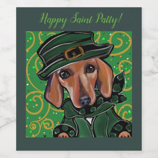 赤ダシュント ワインラベル (シングルラベル)