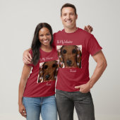 赤ダシュント Tシャツ (ユニセックス)