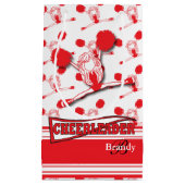 赤チアリーダーに合わせる スモールペーパーバッグ (正面)