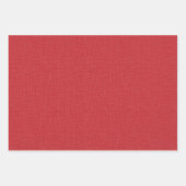 赤チアリーダーpom pomパターン ラッピングペーパーシート (正面2)