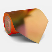 赤チューリップの花 ネクタイ (ロール)