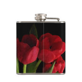 赤チューリップフラスコ フラスク (裏面)