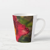 赤チューリップ カフェラテマグ (右)