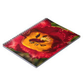 赤チューリップ ノートブック (左側)