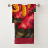 赤チューリップ バスタオルセット (インサイチュ)