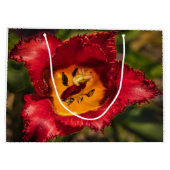 赤チューリップ ラージペーパーバッグ (裏面)